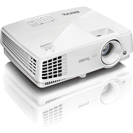 BENQ AMERICA Wxga, White, 1280X800, Dlp, 3500,13000:1, D-Subx1; Hdmix1; Audio Inx1; MW707